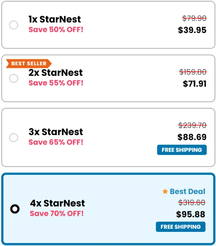 Starnest Projector price